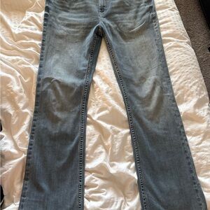 Men's Bootcut Jeans in Faded Blue